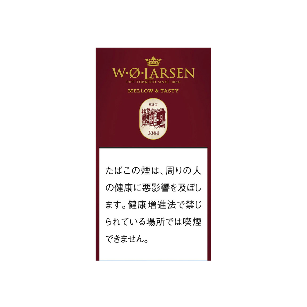 W. O. Larsen Mellow & Tasty 50g 🍂 ‣ Worldwide Shipping 🚀