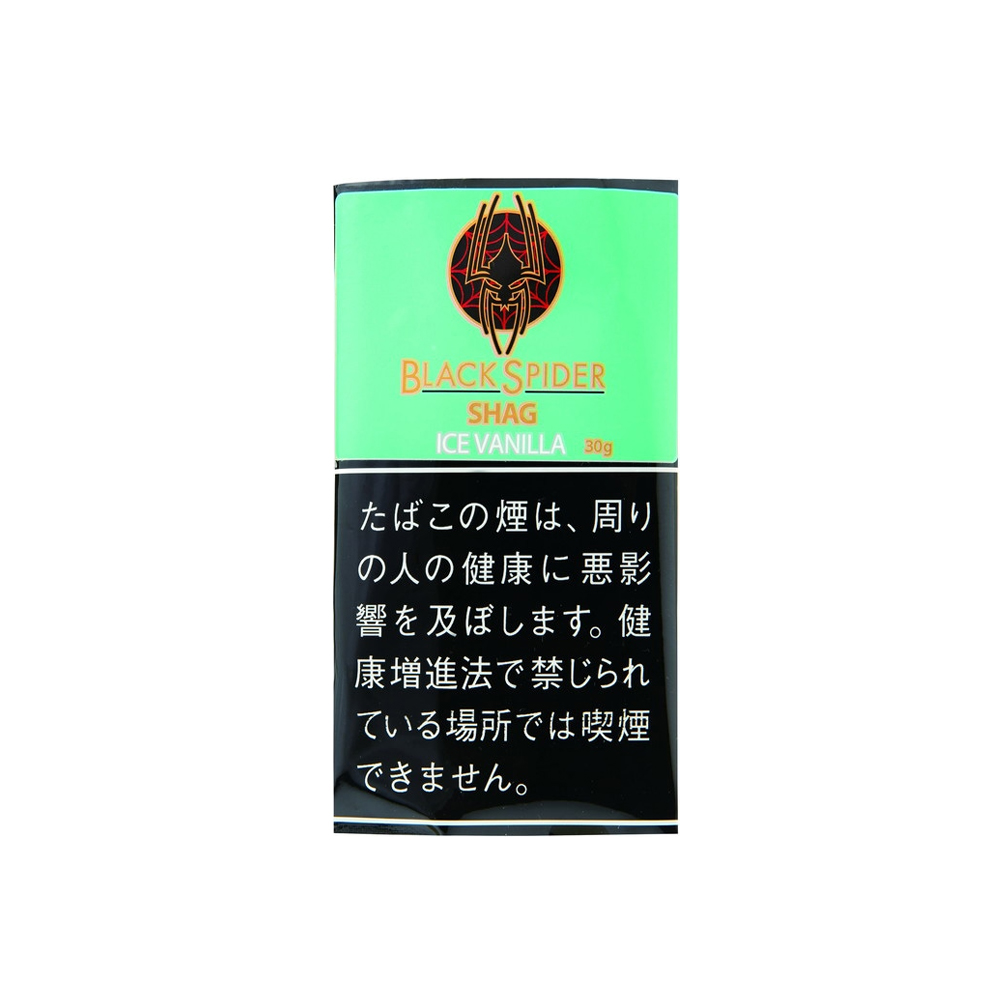 Black Spider Ice Vanilla 30g 🍂 ‣ Worldwide Shipping 🚀