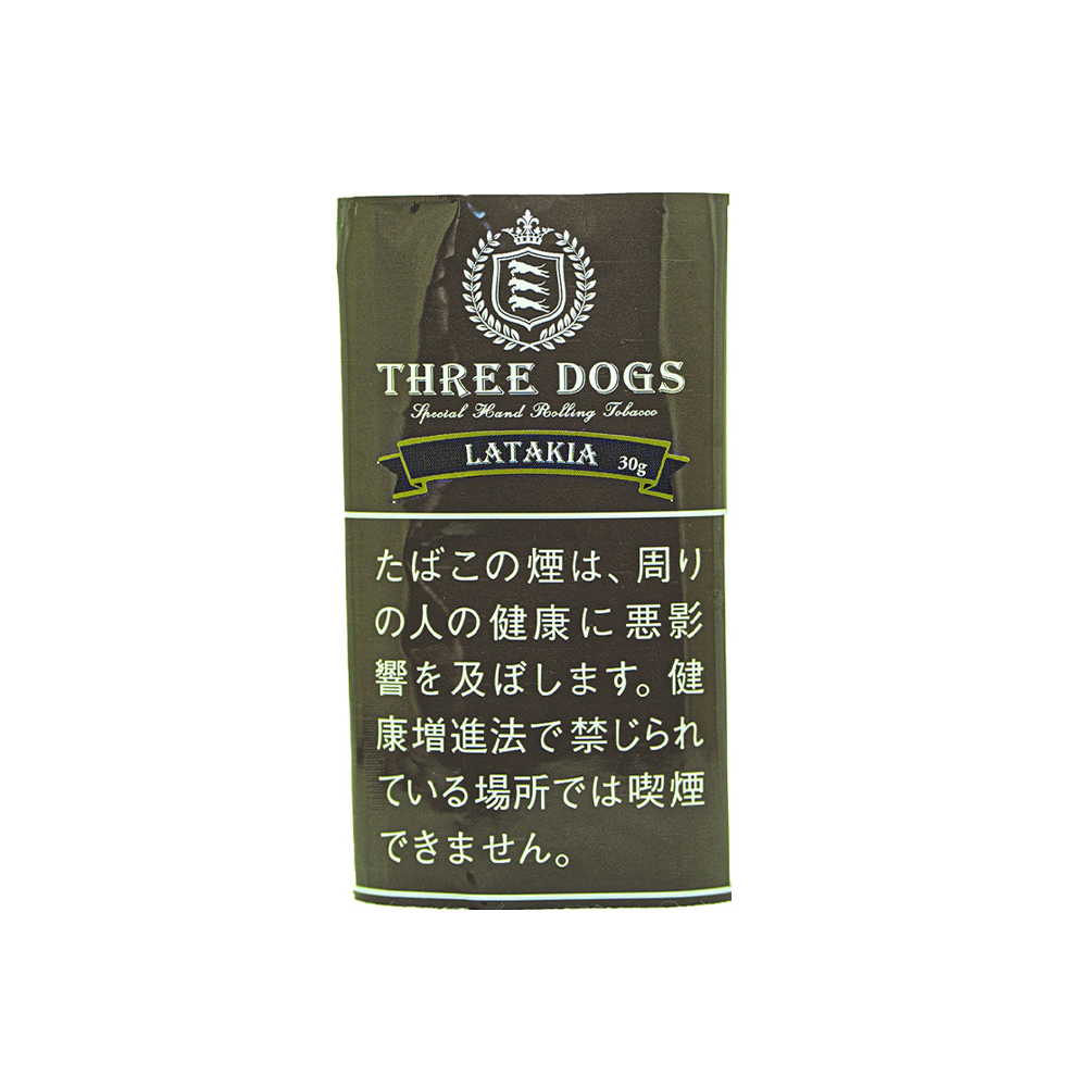 Three Dogs Latakia 30g 🍂 ‣ Worldwide Shipping 🚀