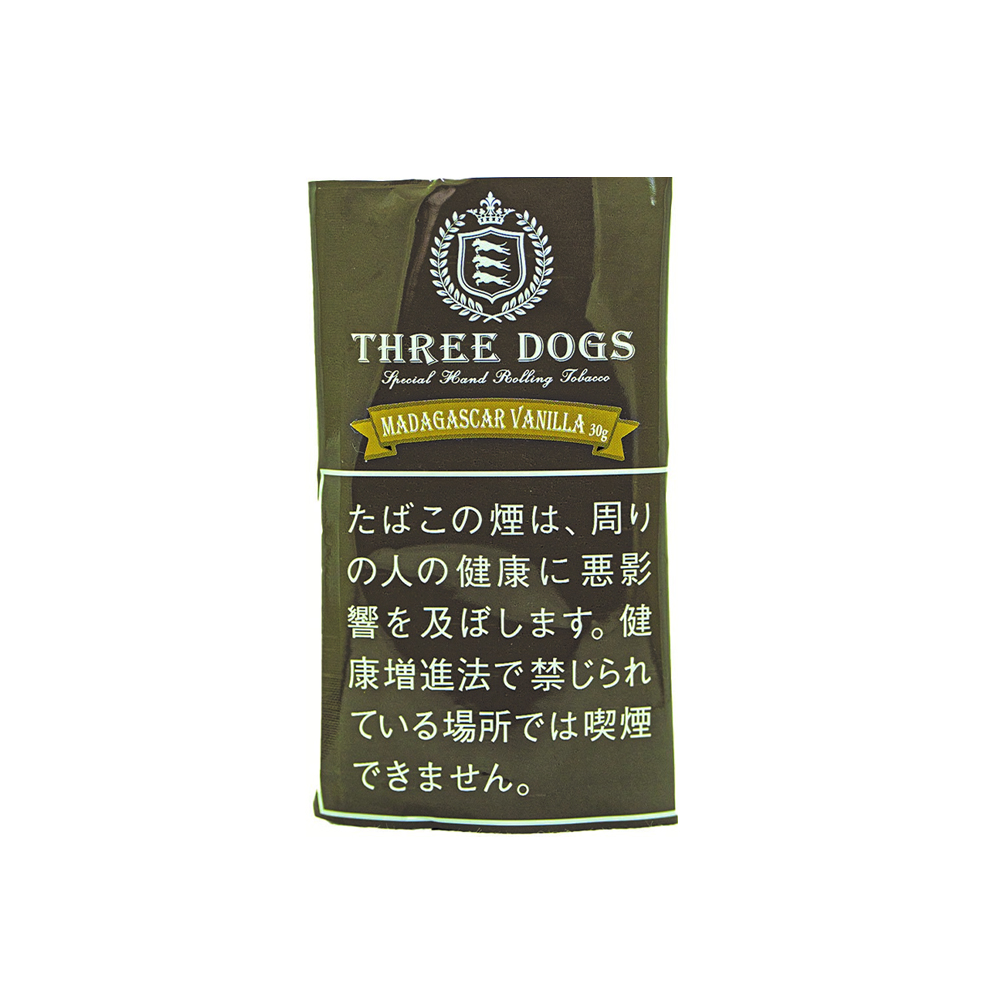 Three Dogs Madagascar Vanilla 30g 🍂 ‣ Worldwide Shipping 🚀